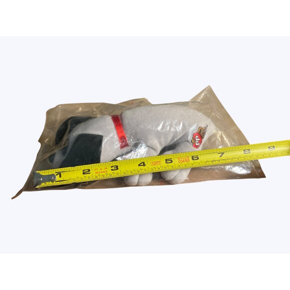 Vintage 1986 Tonka Gray Pound Puppies Plush Dog Toy - Picture 11 of 12